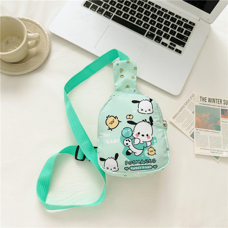 Cartoon Cute Fashion Pouch Trendy Canvas Children's Waist Packs