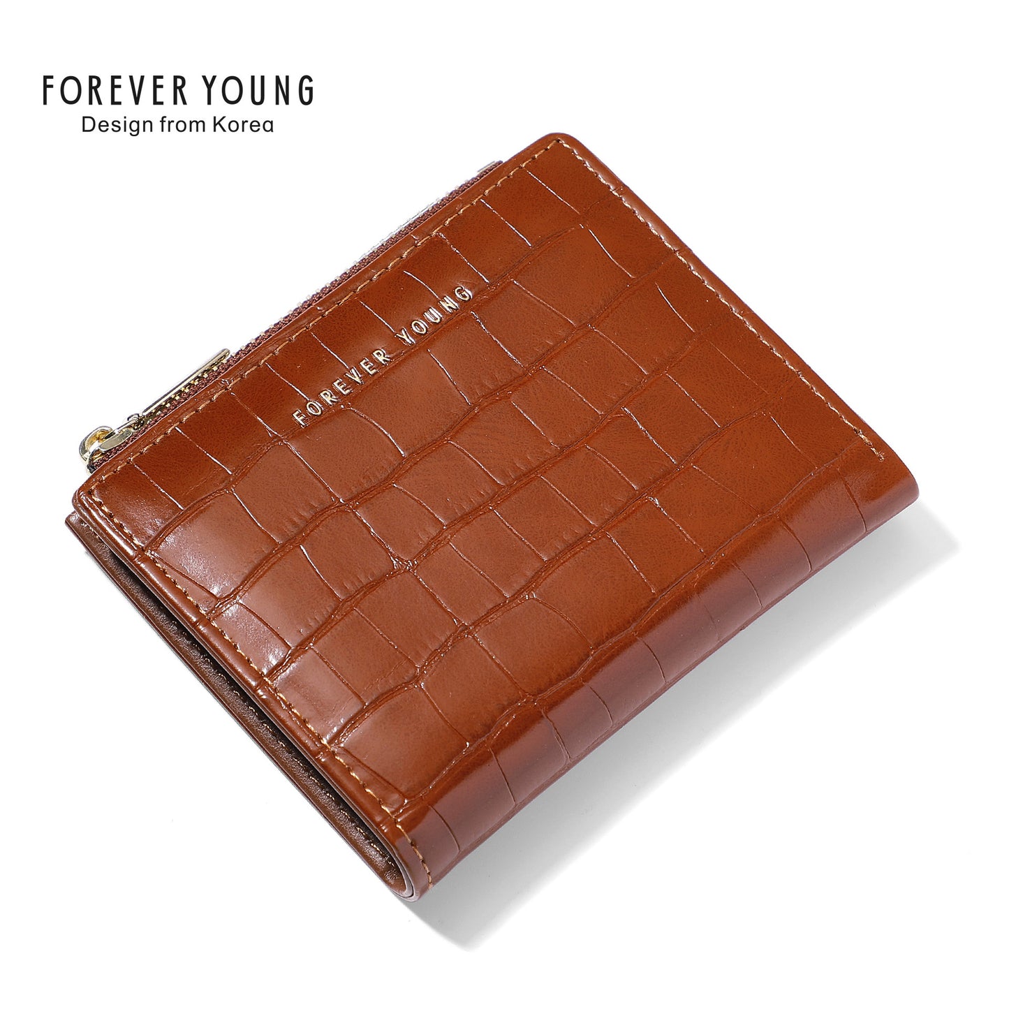 Women's Short Stone Pattern Fashion Simple Clutch Ladies Wallets