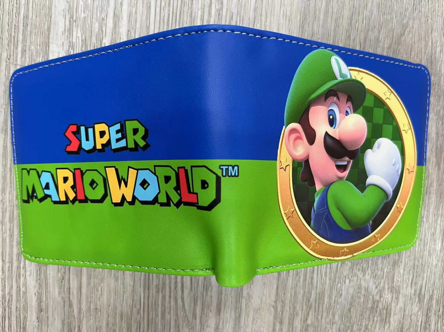 Super Mary Short Mario Unisex Leather Ladies Wallets