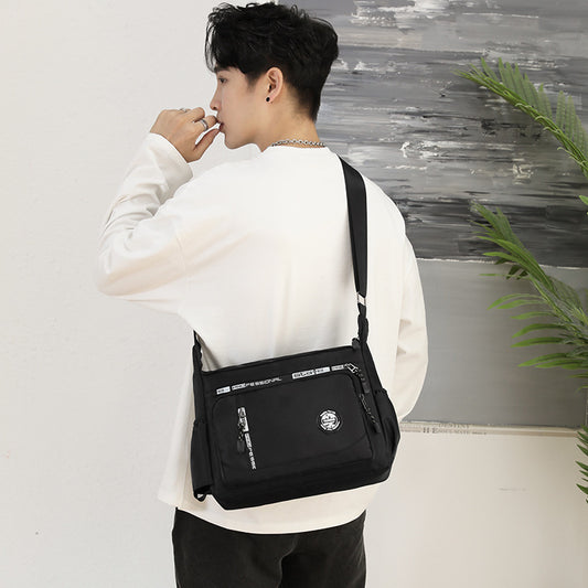 Men's Fashion Waterproof Business Trip Can Hold Men's Messenger Bags