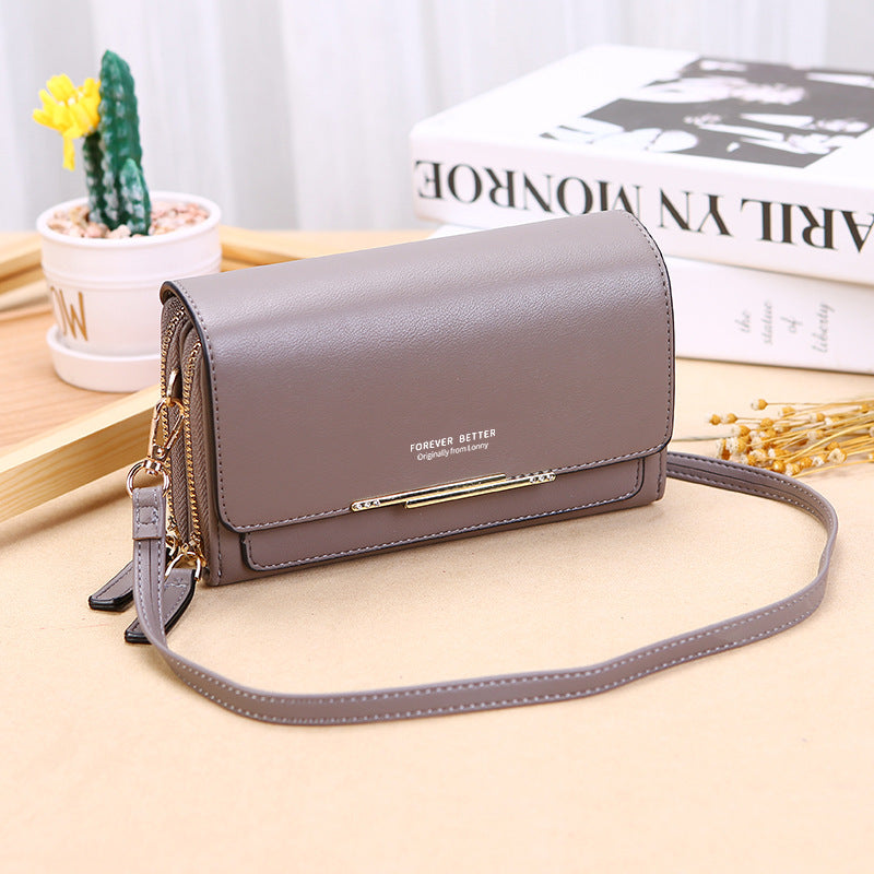 Women's Popular Stylish Korean Mid-length Clutch Purses