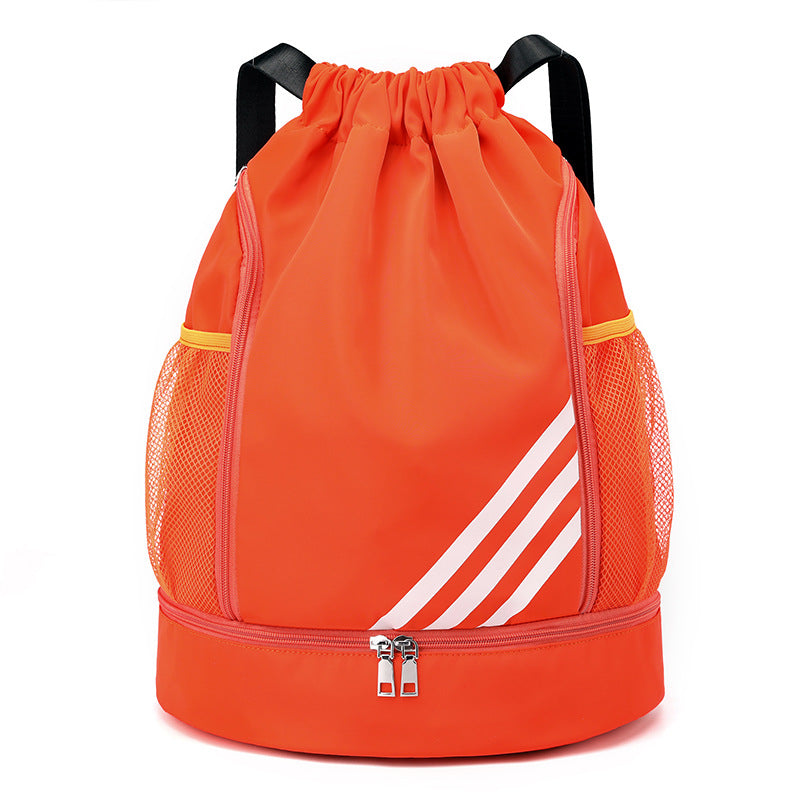 Basketball Football Drawstring Lightweight Folding Exercise Sports Backpacks