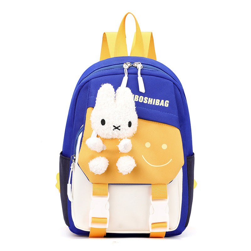 Children's Cartoon Cute Portable Burden Alleviation Kindergarten School Bags