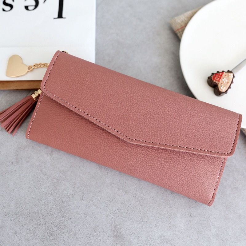 Female High Long Clutch Korean Style Ladies Wallets