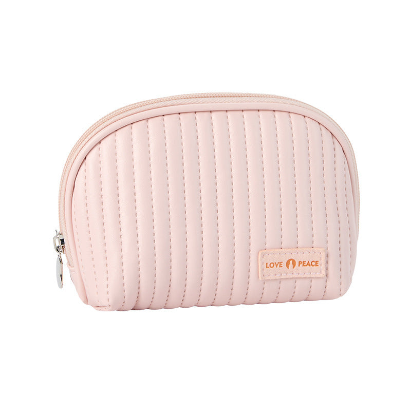 Women's Shell Portable Simple Hand-held Storage Wash Cosmetic Bags