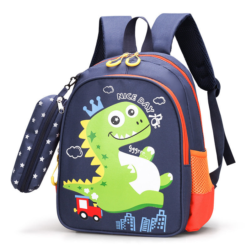 Boys Intermediate Classes Pencil Pendant Cute Backpacks