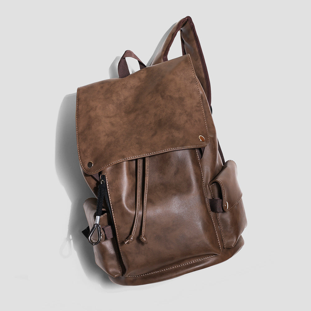 Men's Vintage Trendy Youth College Leather Bags