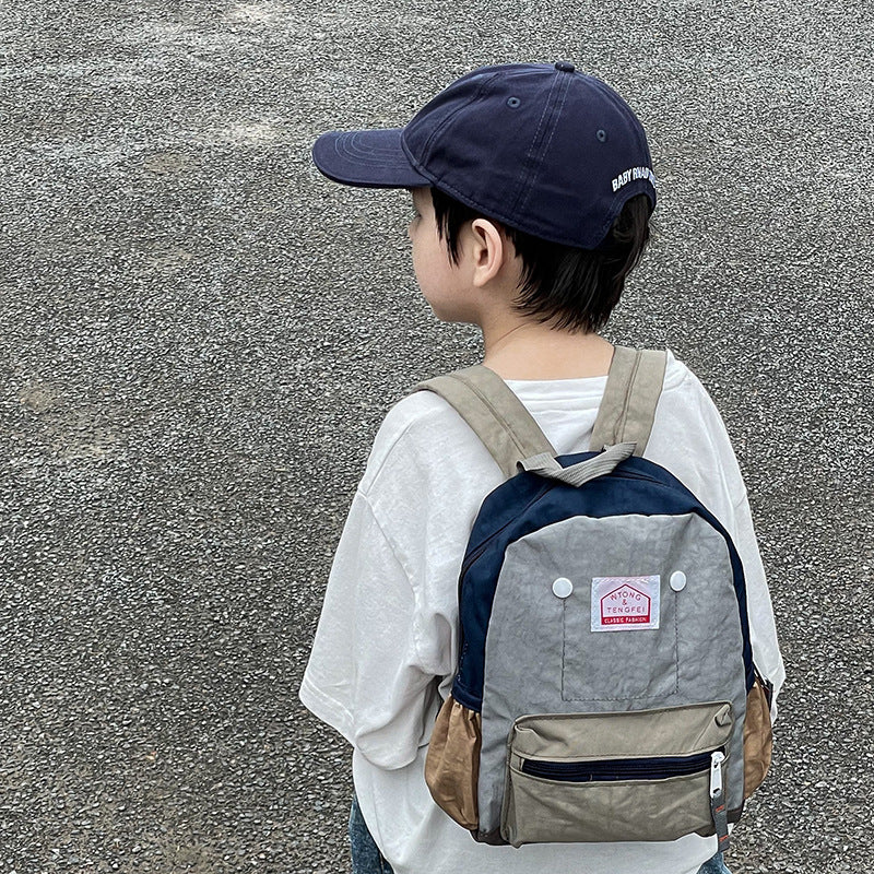 Sacs à dos légers pour enfants, grands et petits sacs à dos en toile pour garçons