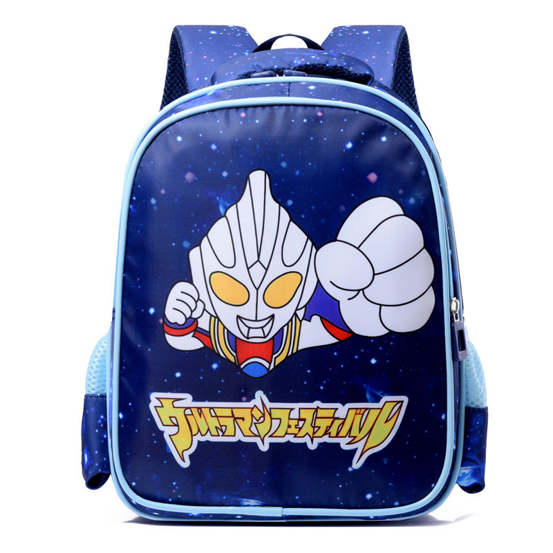 Children's Cute Cartoon Unicorn Boy Portable Burden Kindergarten School Bags