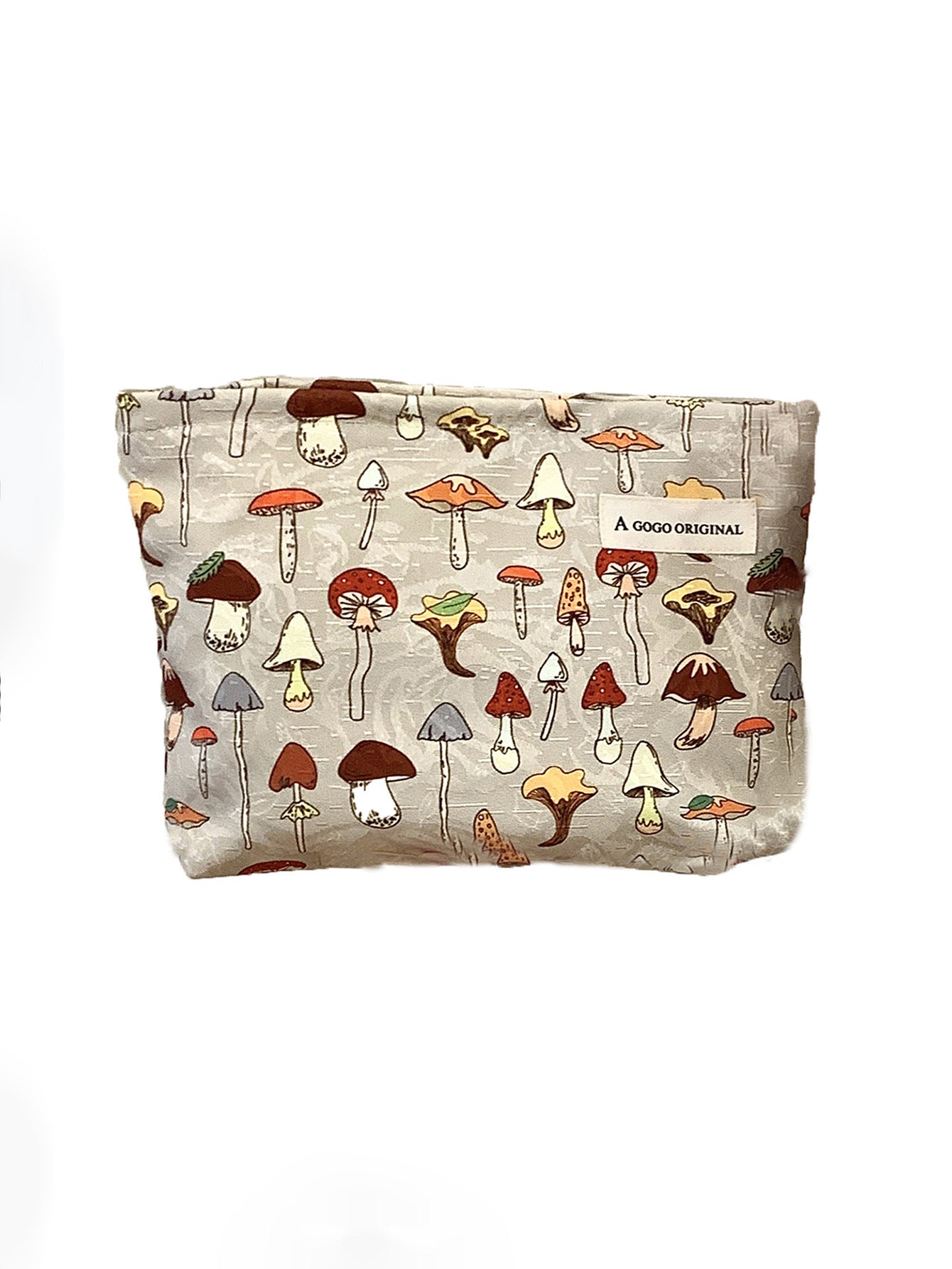 Cute Sweet Mushroom Skin Care Buggy Cosmetic Bags