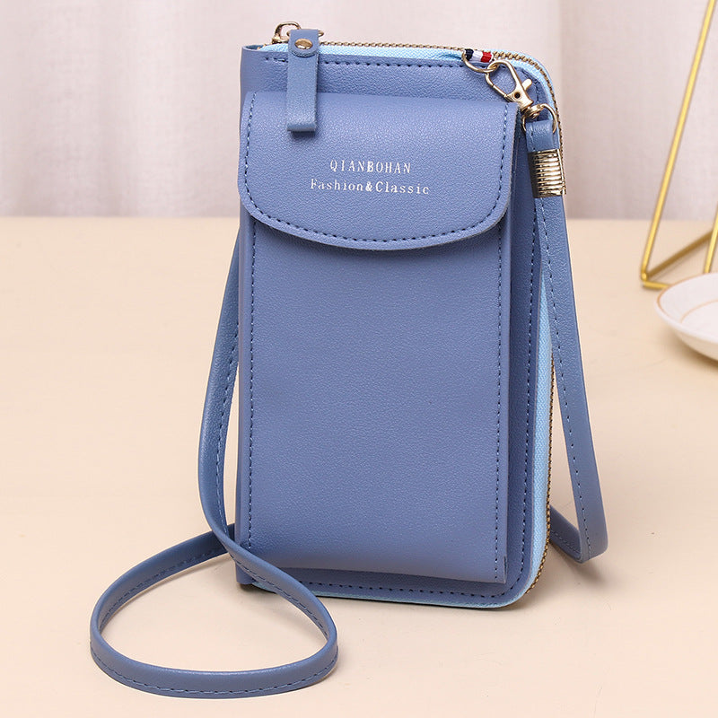 Women's Mobile Large Capacity Solid Color Fashion Phone Bags