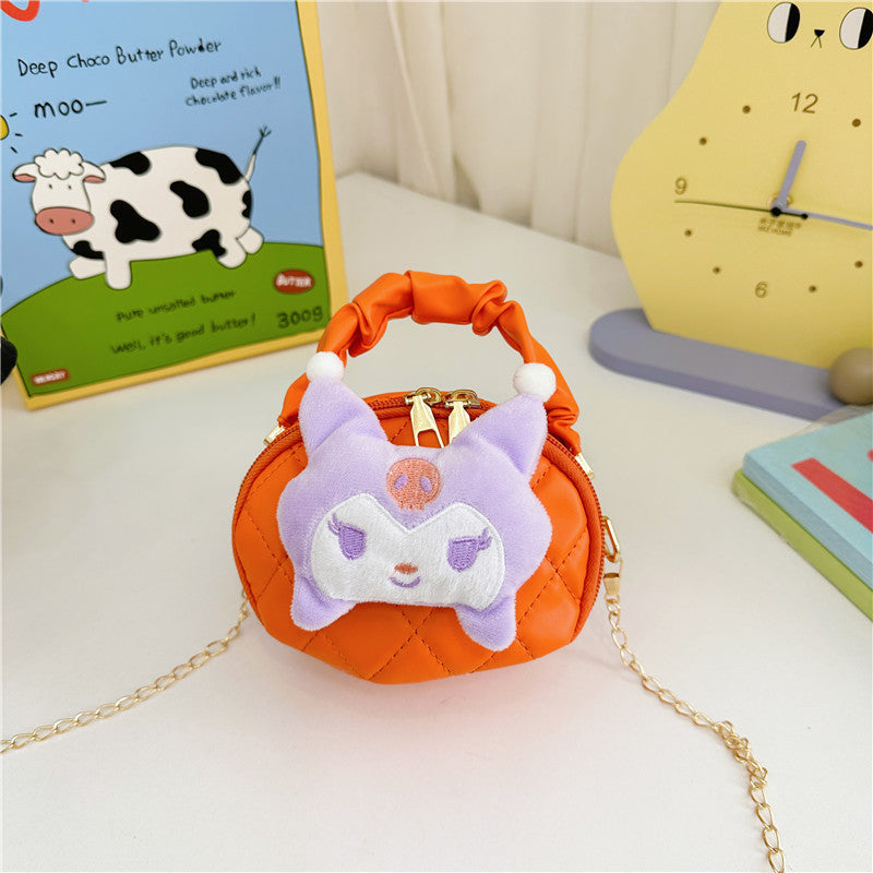 Children's Female Cartoon Cute Princess Style Chain Children's Shoulder Bags