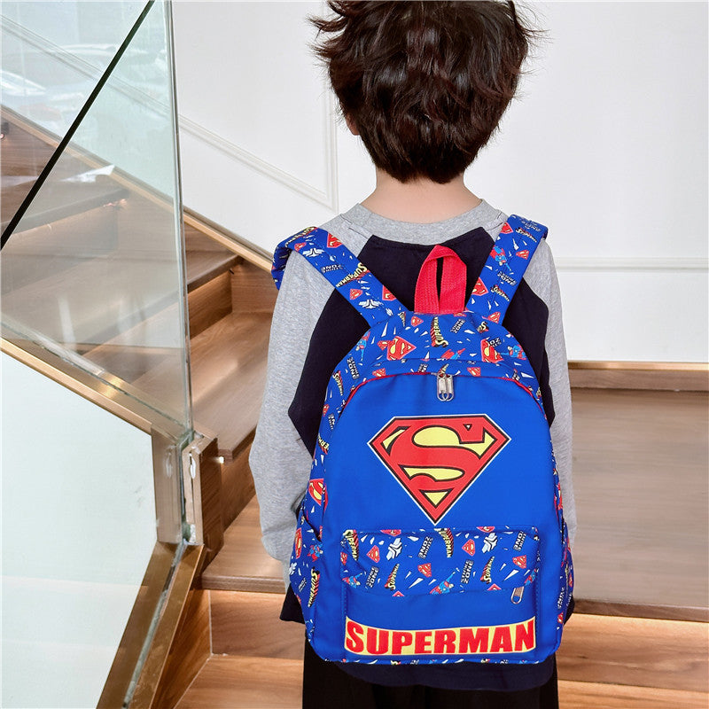 Children's Cute Cartoon Letter Male Korean Boy Children's Backpacks