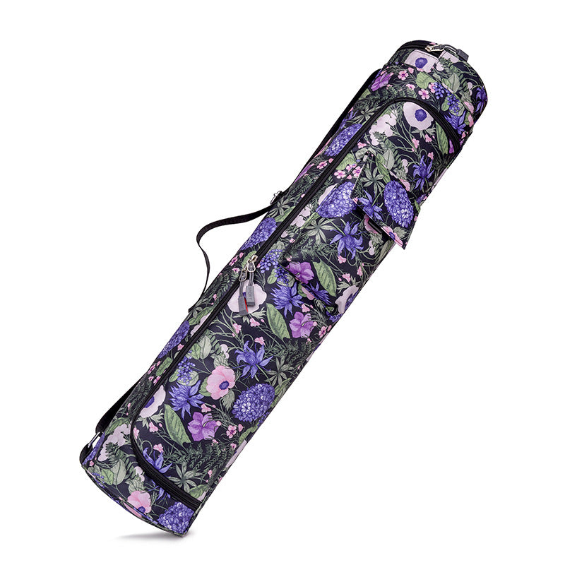 Canvas Mat Fitness Flower Fabric Suitable Sports Backpacks