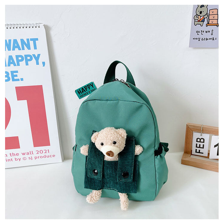 Children's Cute Bear Doll Year-old Burden Reduction Children's Backpacks