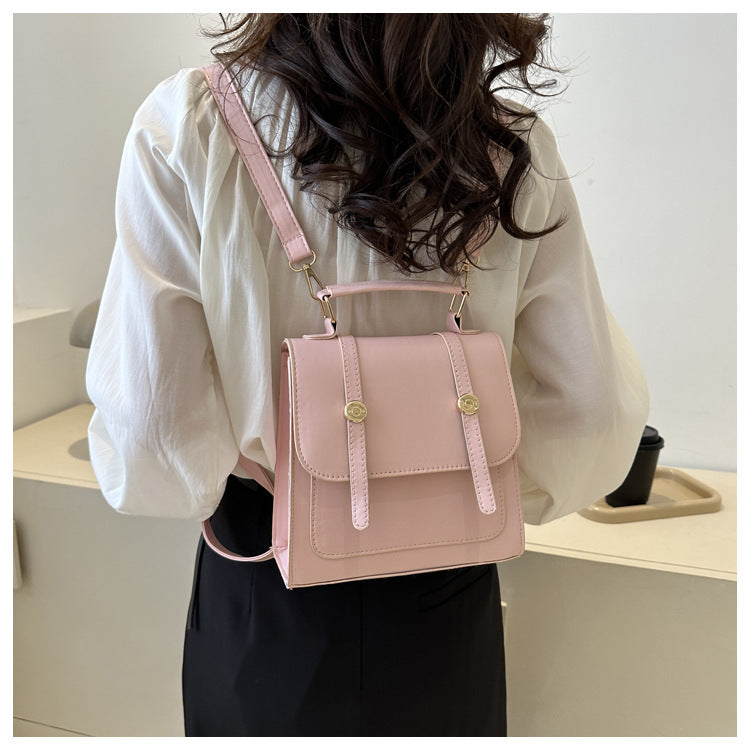 Women's Cool Textured Fashionable Stylish Simple Backpacks