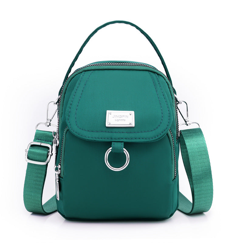 Color Simple Fashion Trendy Temperament Lady Crossbody Bags