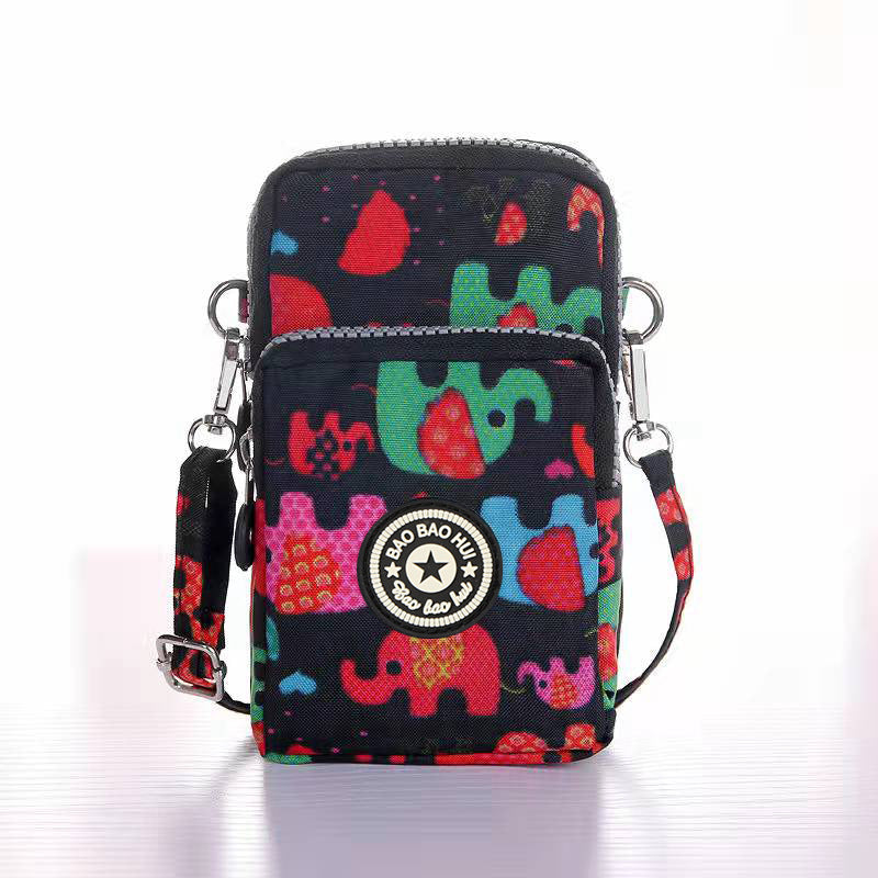 Women's Small Vertical Versatile Mini Halter Change Phone Bags