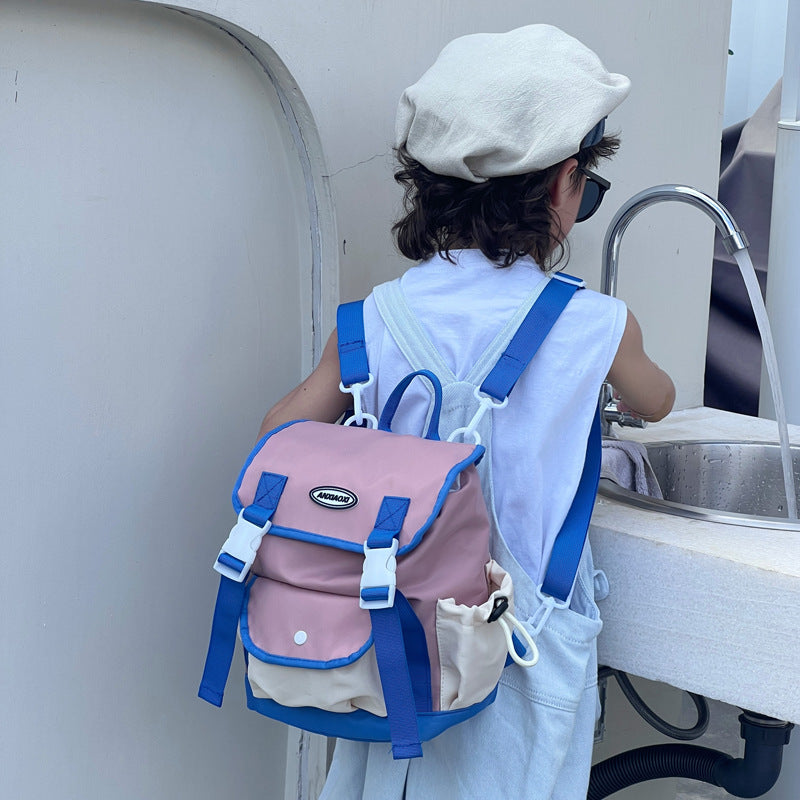 Couleur des enfants légers petite grande capacité sur les sacs à dos pour enfants