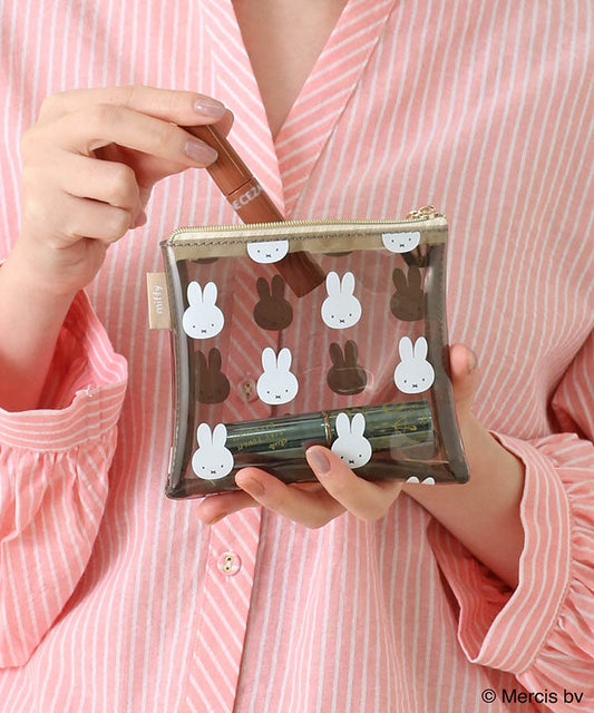 Miffy Cute Transparent Waterproof Toiletry Portable Cosmetic Bags