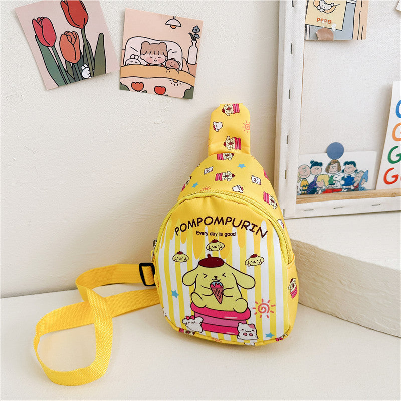 Children's Pretty Glamorous Cute Cartoon Primary Children's Waist Packs