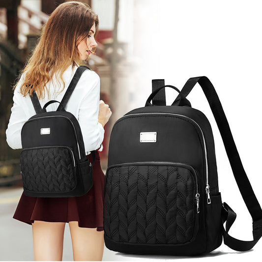 Women's Lose Money Clearance Fashion Embroidery Thread Backpacks