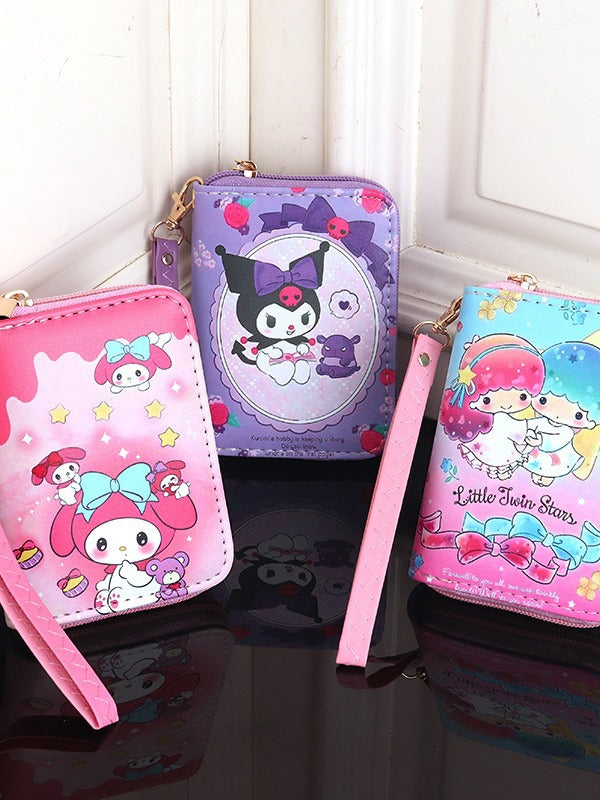 Women's & Men's & Cartoon Cat Stitch Clow Melody Coin Purses