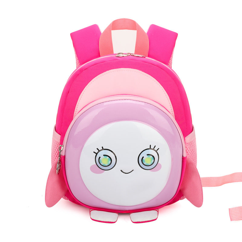 Cartoon Printed Lightweight Egg Shell Small Backpacks