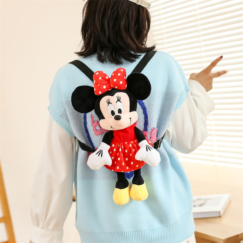 Minnie Mouse Plush Toy Doll Gift Backpacks