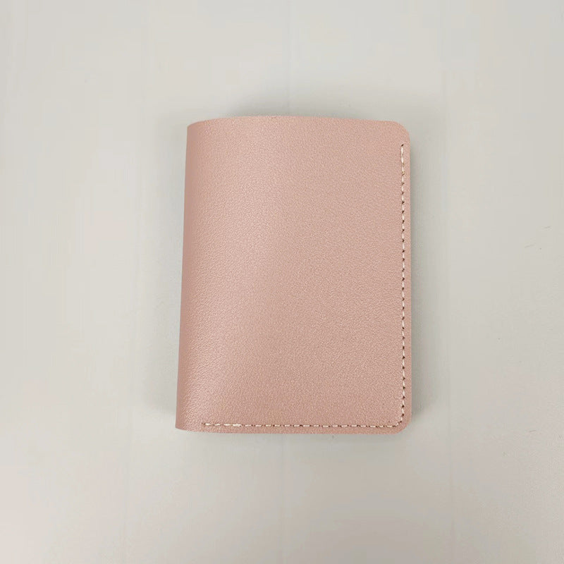 Women's Small Simple Short Female Thin Multiple Ladies Wallets