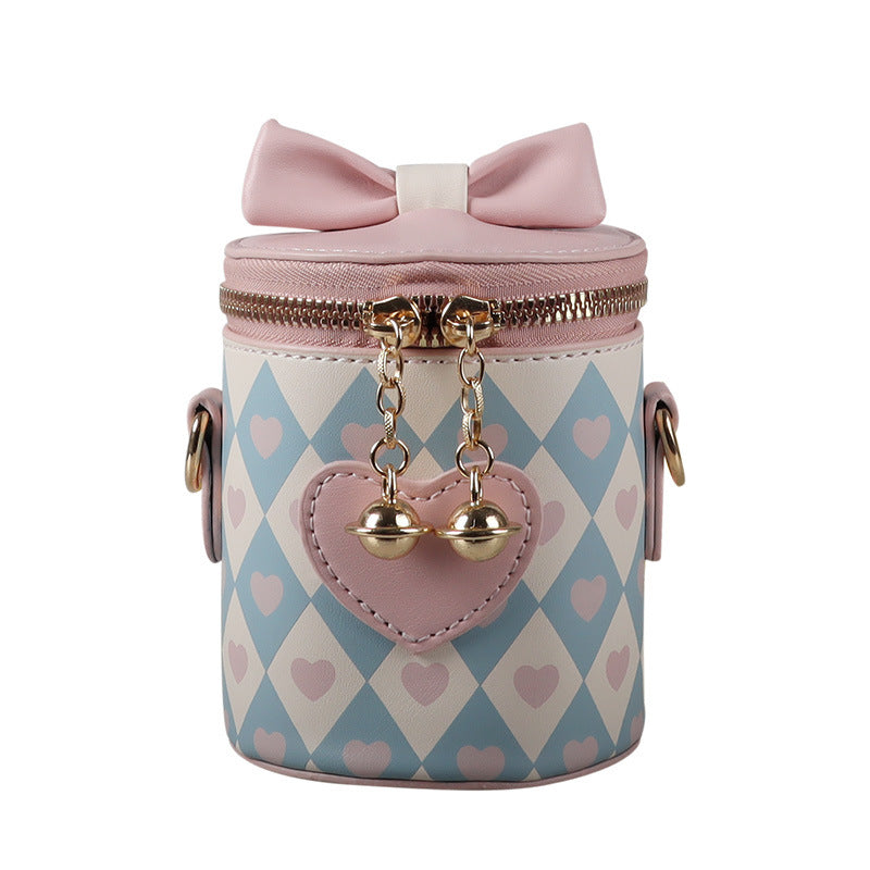 Children's Bucket Western Style Princess Small Golden Children's Shoulder Bags