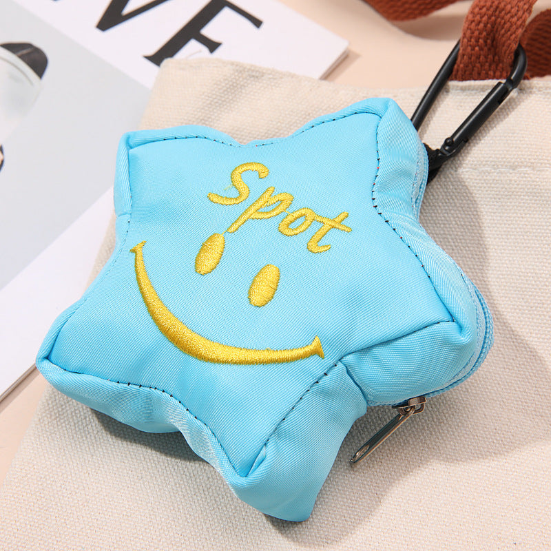 Candy Color Earphone Cute Pendant Printable Coin Purses