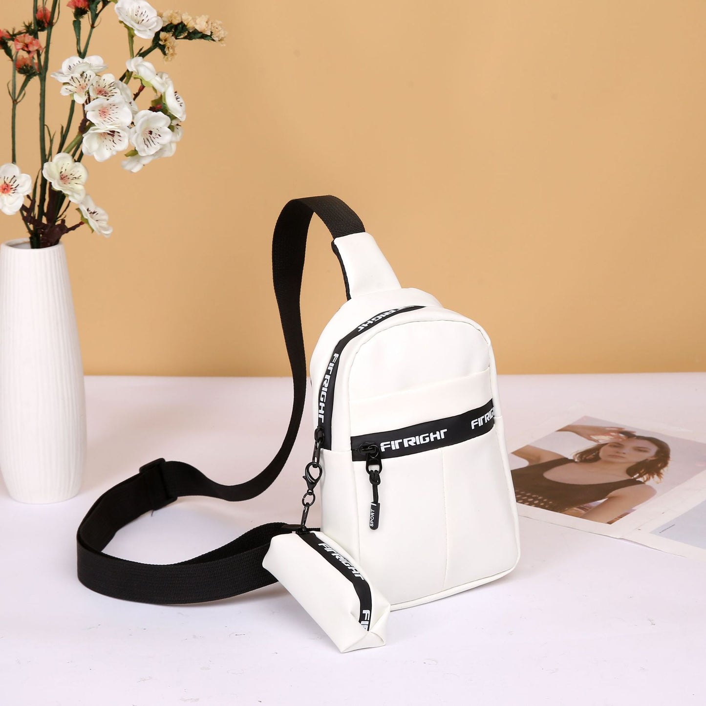 Women's Change Packet Hanging Trendy Fashion Solid Waist Packs