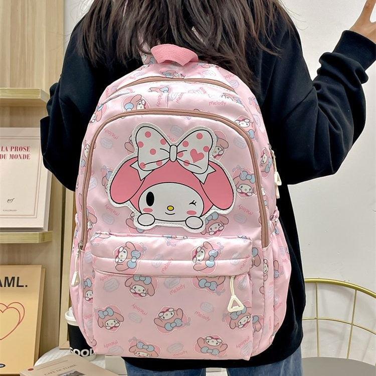 Cartoon Primary Fashion Printed Junior High Female Elementary School Students' Schoolbags