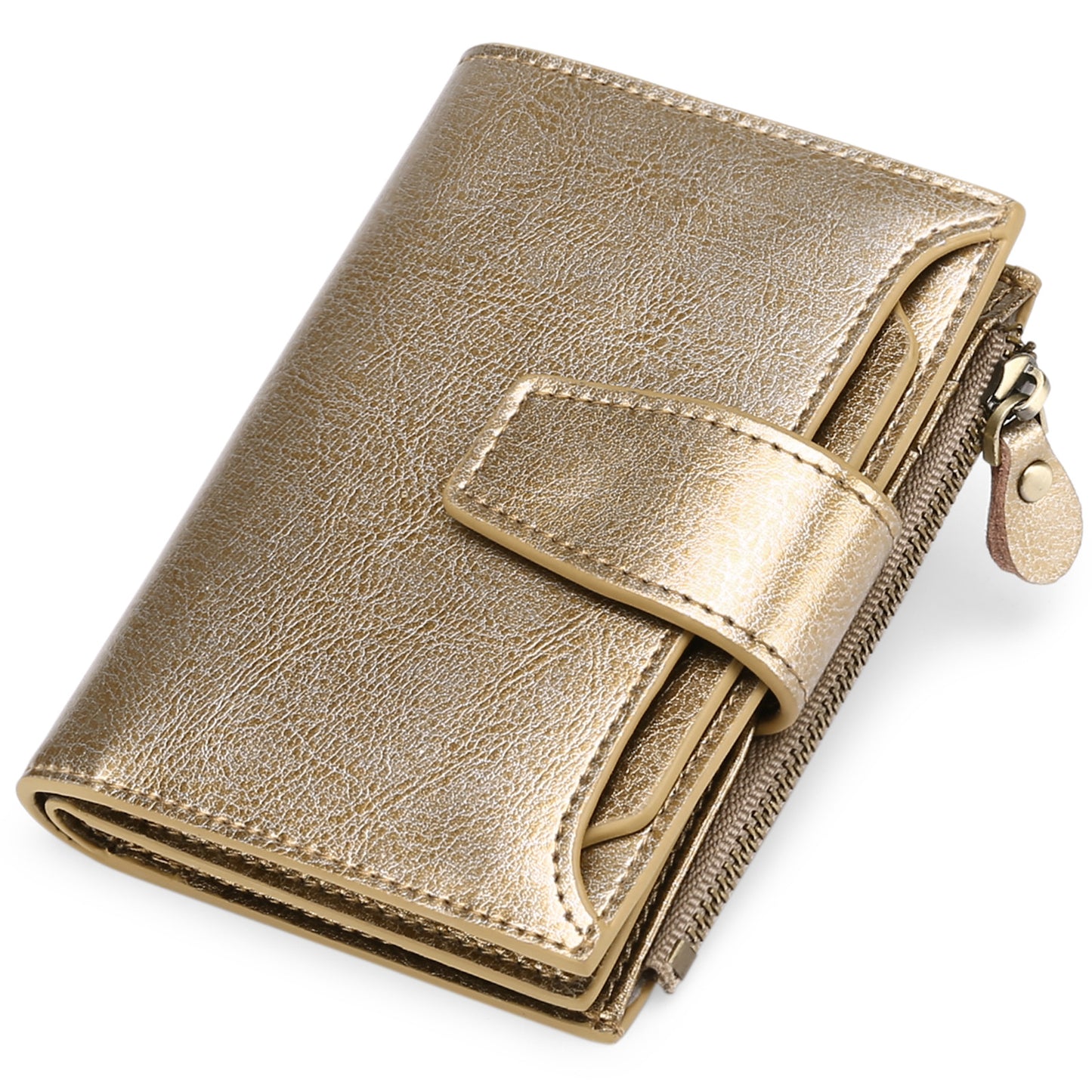 Women's Glamorous Stylish Short Genuine Leather Ladies Wallets