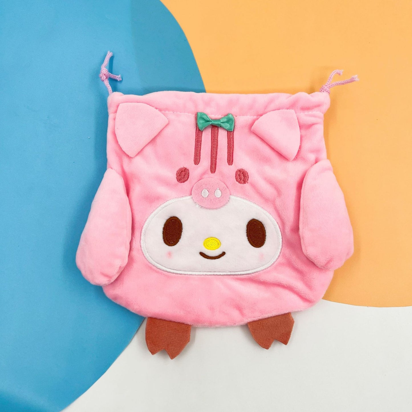 Women's & Men's & Plush Cute Drawstring Korean Mobile Phone Bags