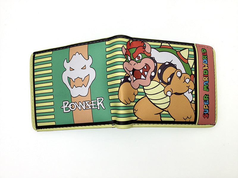 Super Mary Short Mario Unisex Leather Ladies Wallets