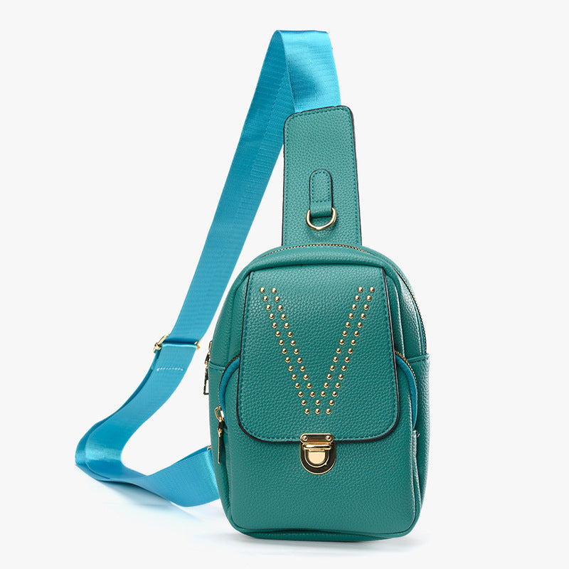 Women's Trendy Street Fashion Soft Surface Backpacks