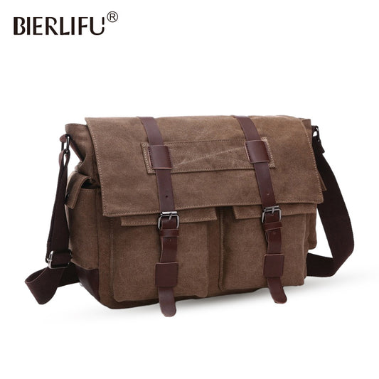 Men's Retro Hip Hop Trend Computer Single Bags