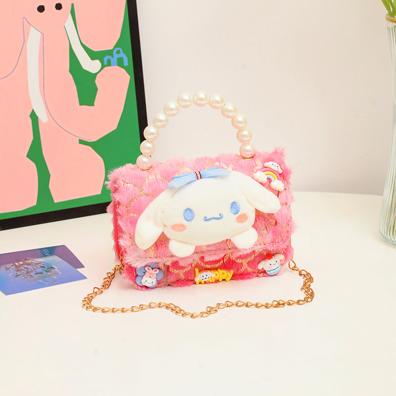 Charming Cute Plush Princess Little Stylish Bags