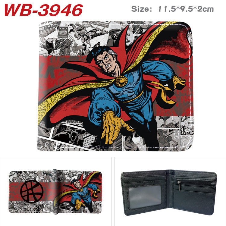 Women's & Men's & Series Super Hero Derivatives Cartoon Full Men's Wallets