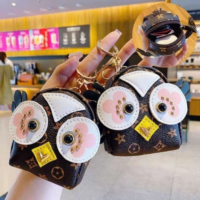 Versatile Elegant Slouchy New Owl Headset Key Bags