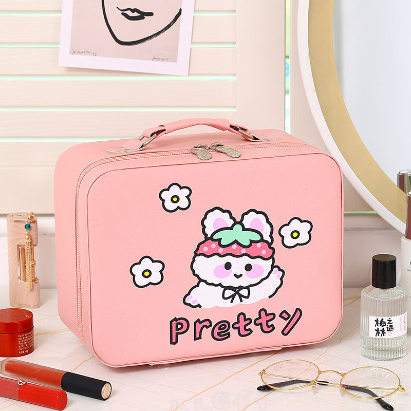 Women's Storage Box Large Capacity Cartoon Waterproof Cosmetic Bags