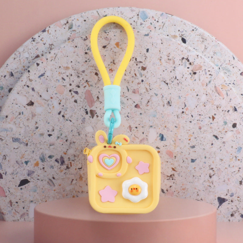 Trendy Cute Silicone Cartoon Female Mini Coin Purses