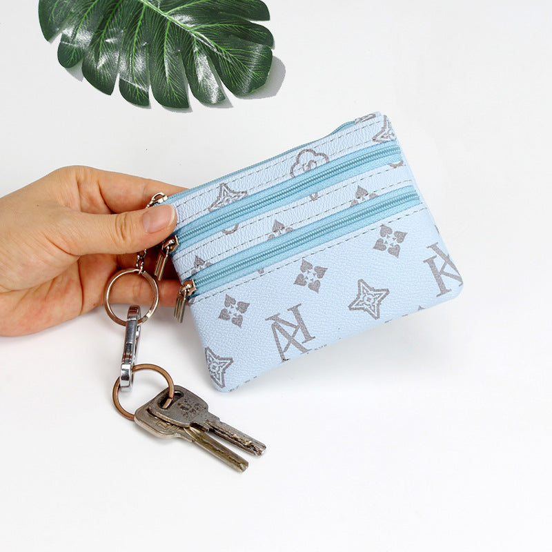 Classic Charming Mini Portable Small Printed Coin Purses