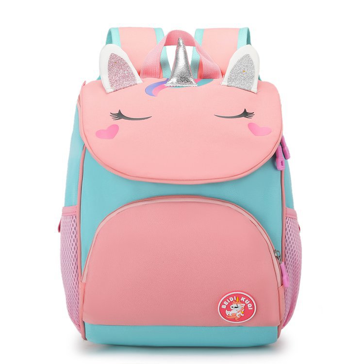 Children's Printed Cute Cartoon Boys Dinosaur Unicorn Elementary School Students' Schoolbags