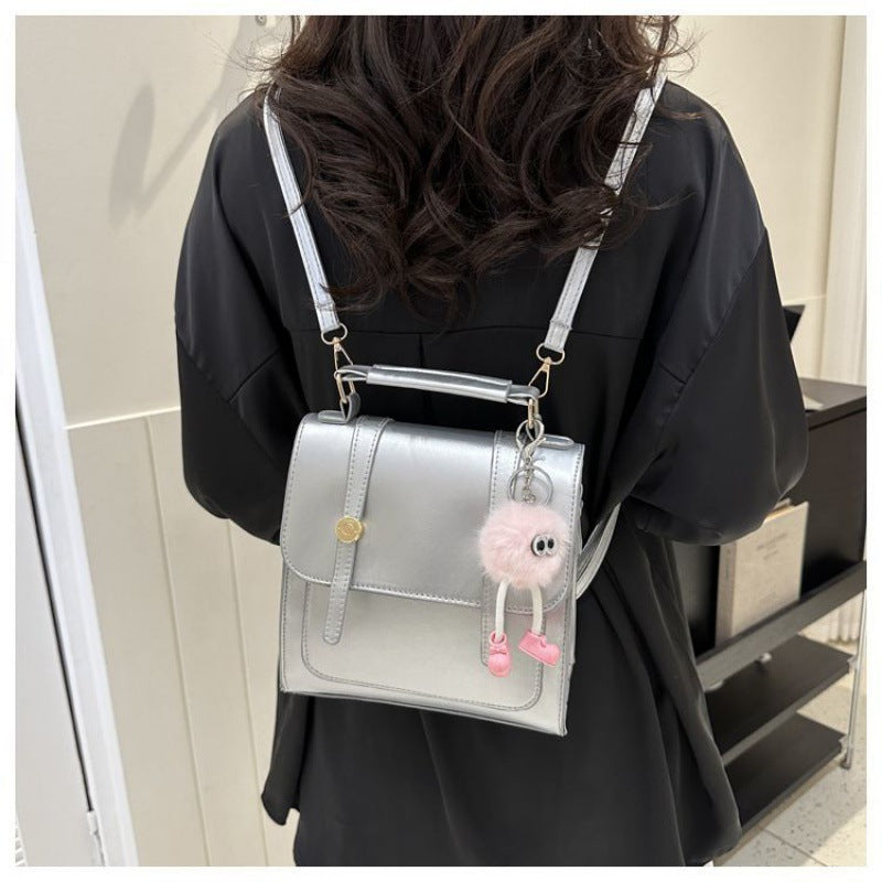 Classic British Vintage Female Trendy Portable Backpacks