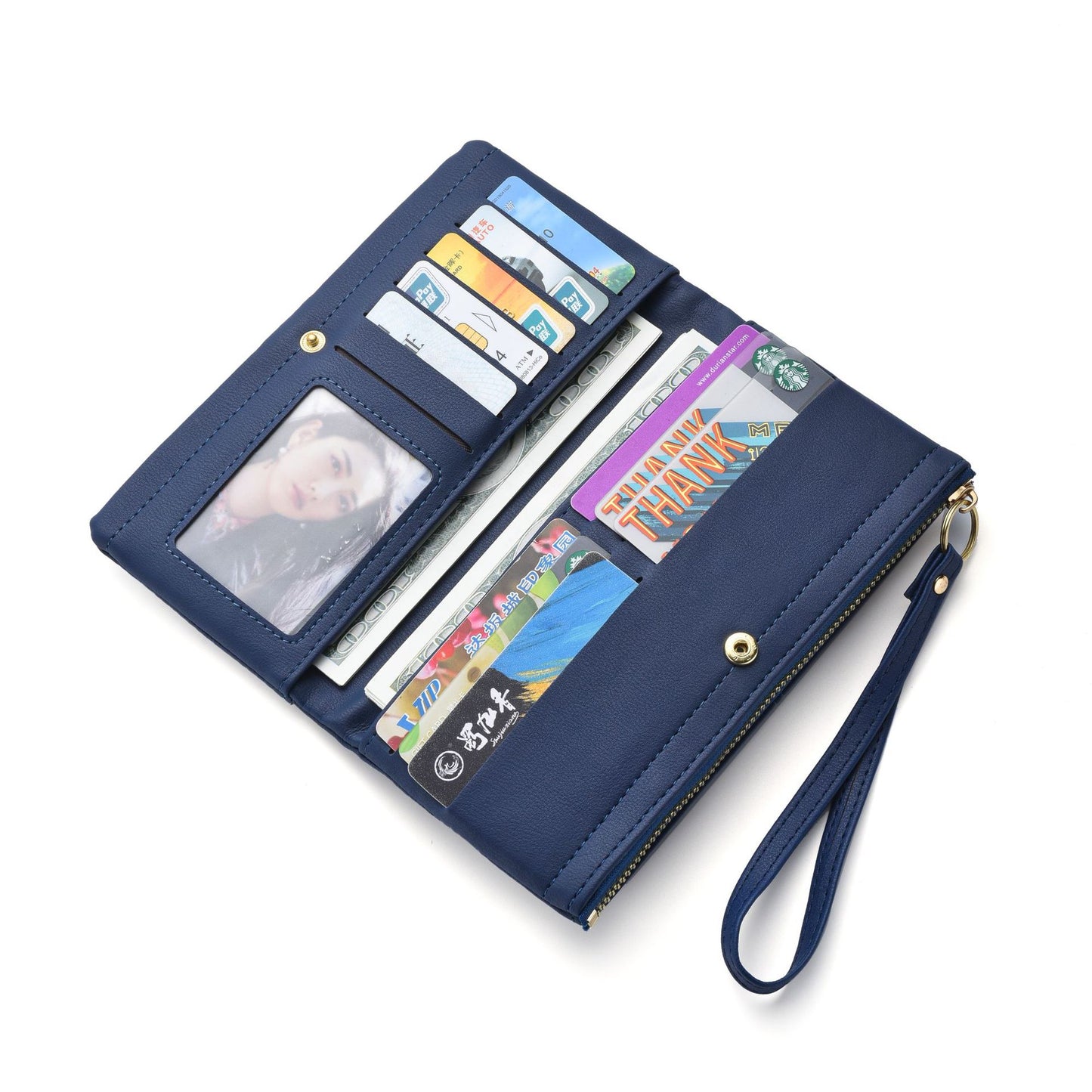 Women's Korean Fashion Female Multiple Slots Mobile Ladies Wallets