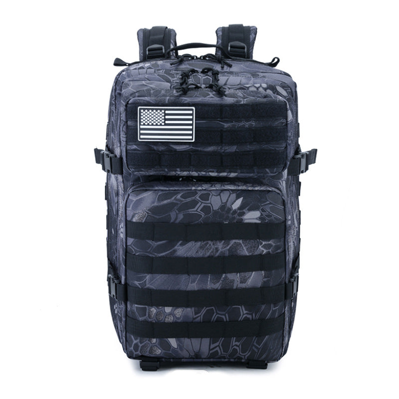 Black Eagle Column Camouflage Oxford Waterproof Sports Backpacks