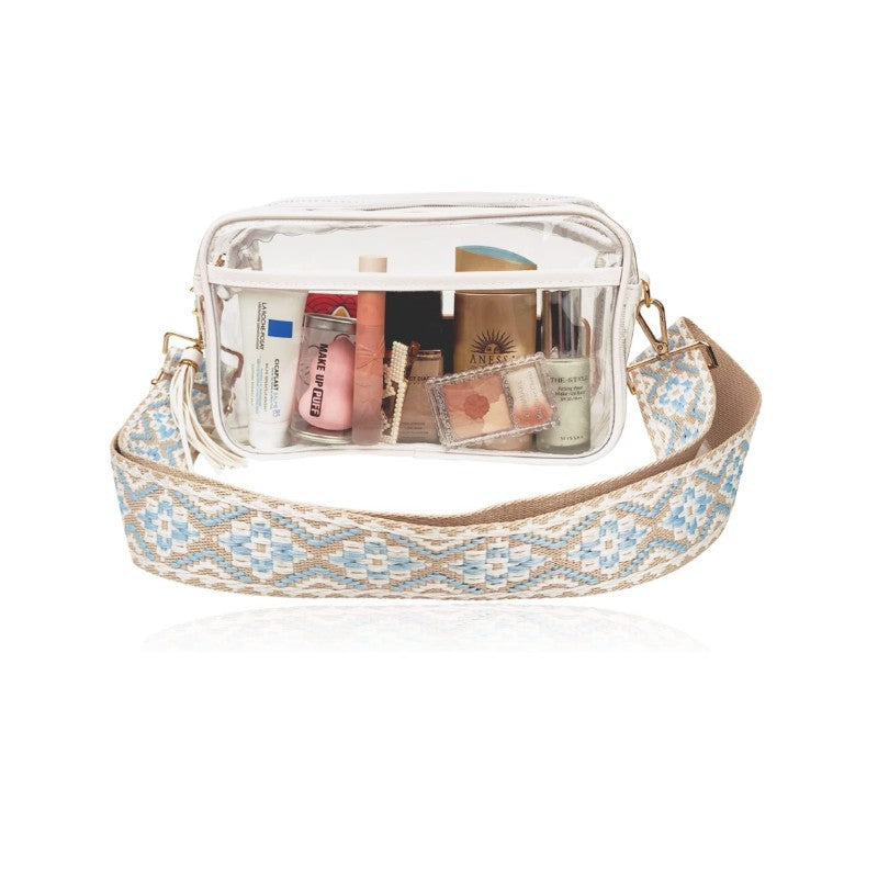 Women's Transparent Trip Storage Visual Portable Crossbody Bags